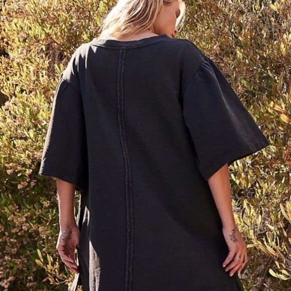 Free People Chloe Pullover Tunic Top L NEW - Picture 2 of 3